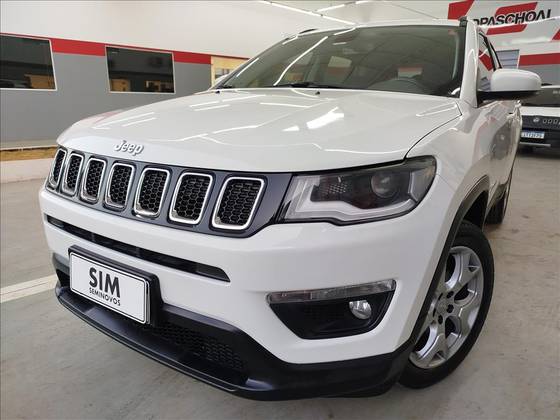 JEEP COMPASS 2.0 16V FLEX LONGITUDE AUTOMÁTICO JEEP COMPASS 2.0 16V FLEX LONGITUDE AUTOMÁTICO